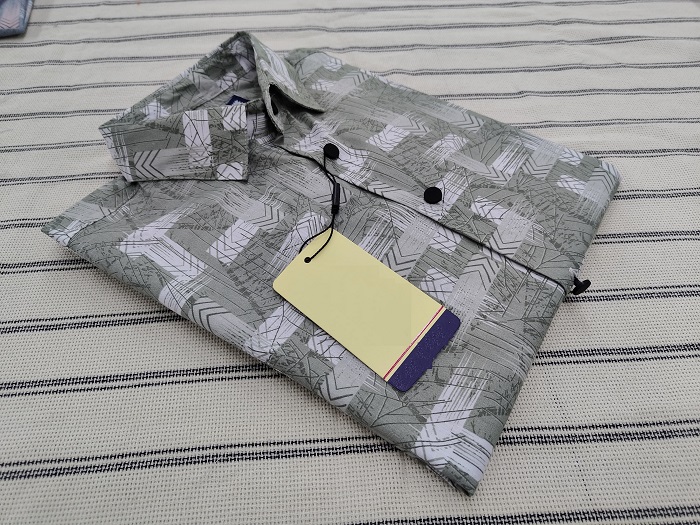 Pure Cotton full Sleeve Print Shirt for Men's