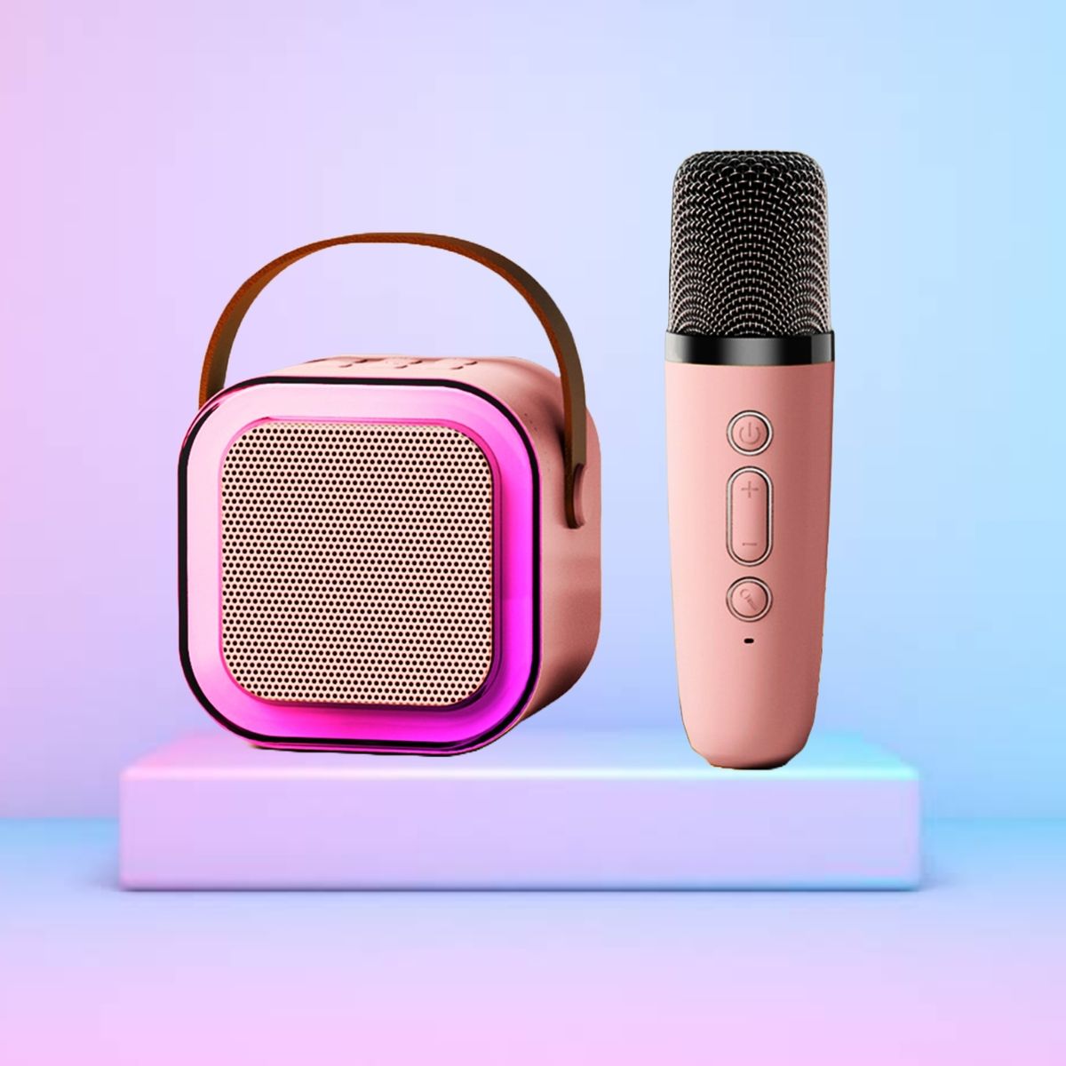 K12 Colorful Karaoke Sound System – Wireless Microphone Included