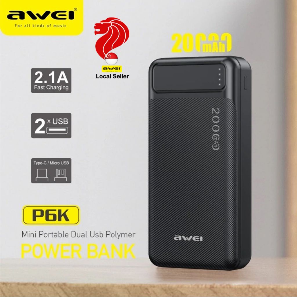 Awei 20000mAh Power Bank