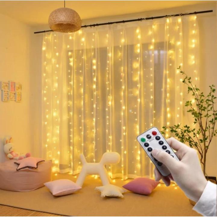 300 LED Curtain String Light