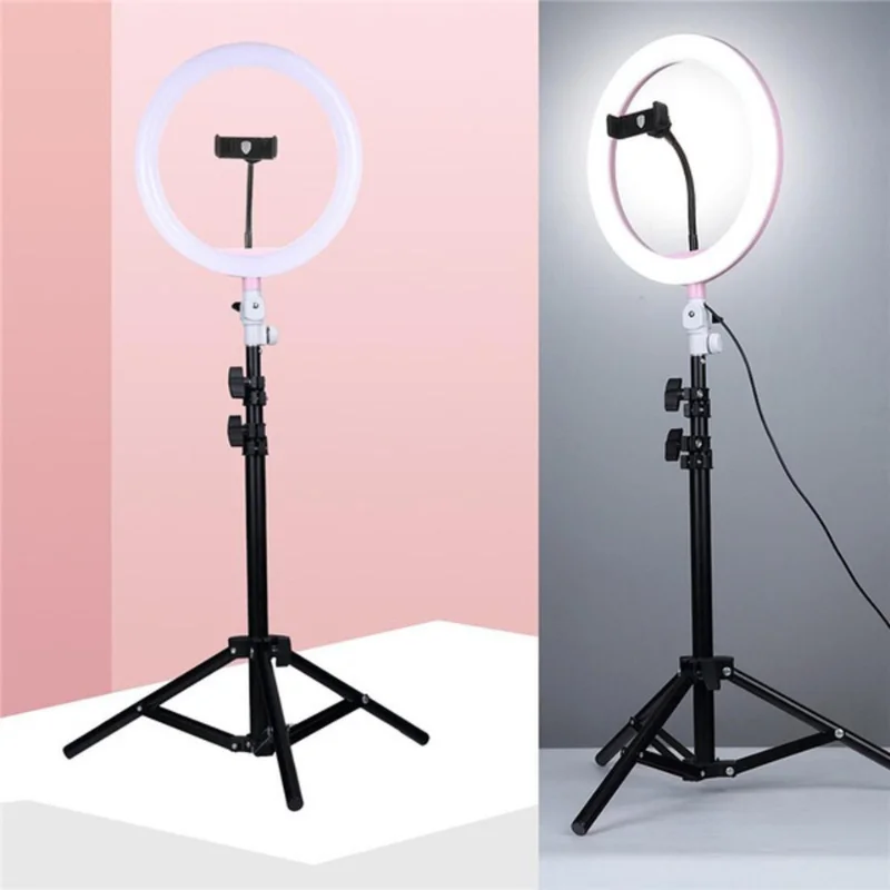 10″ LED Ring Light with Adjustable Tripod Stand
