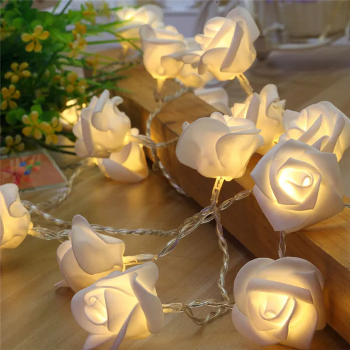 Rose Solar String Lights – Decorative Garden Lights