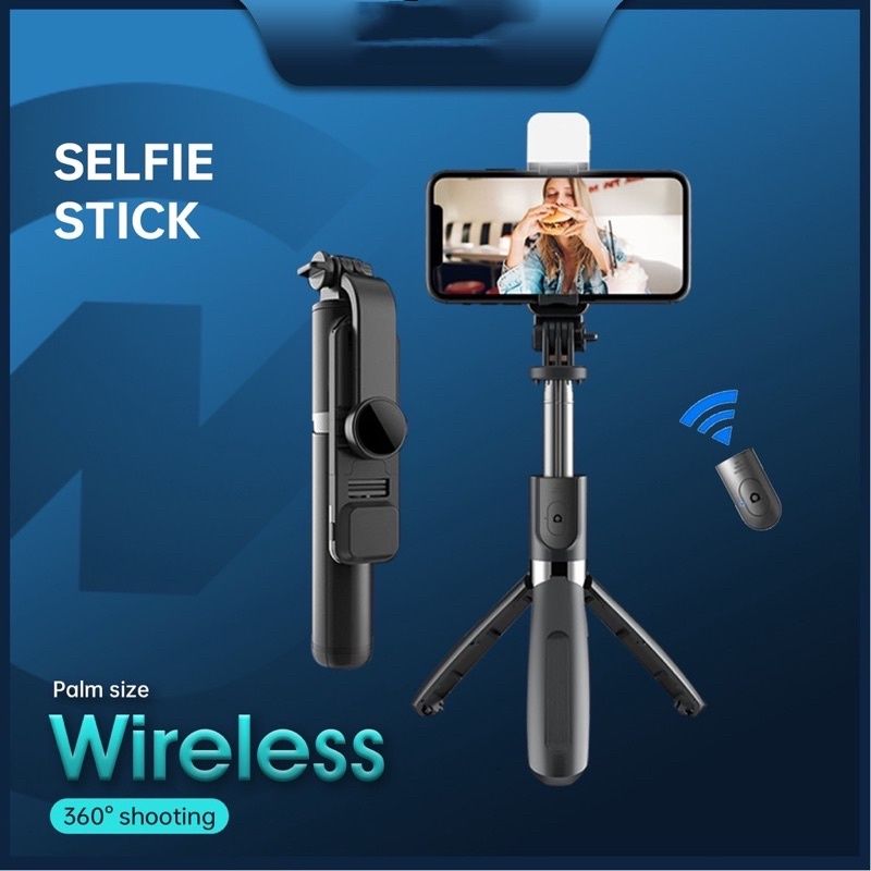 C06 Multifunctional Foldable Selfie Stick with 360° Adjustment