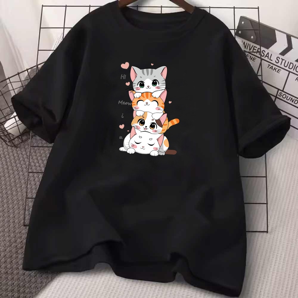 Drop Shoulder Ladies T-shirt