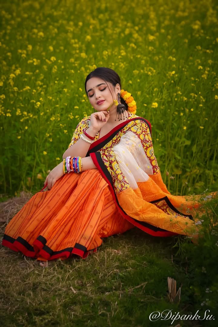 Digital Print Sharee with Blouse Piece