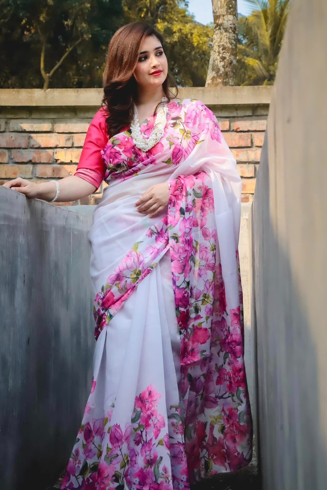 চান্দুরি সিল্ক শাড়ি