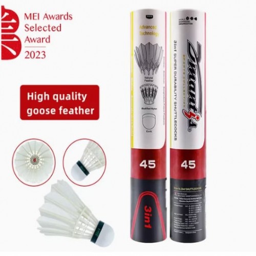 Dmantis D45 Model 3in1 Badminton Shuttlecock
