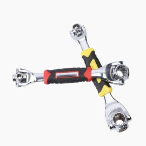 360 Degree Rotating Heads Professional Multi-Socket Wrench