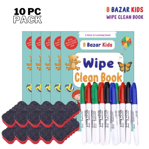 Wipe Clean Book (1:4) 10 PC Pack